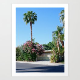 Palm Springs Corner Art Print