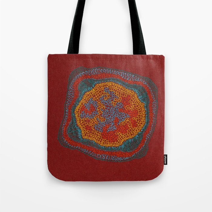 バッグ ARTS&SCIENCE embroidery tote White Embroidery Leather Tote Corssbody Bag with Tricolor