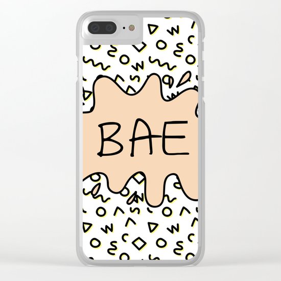 Bae Clear iPhone Case