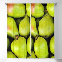 Pear Fruit Blackout Curtain | Pears, Fruits, Fresh, Green, Food, Market, Freshproduce, Ripe, Fruitstand, Graphicdesign 