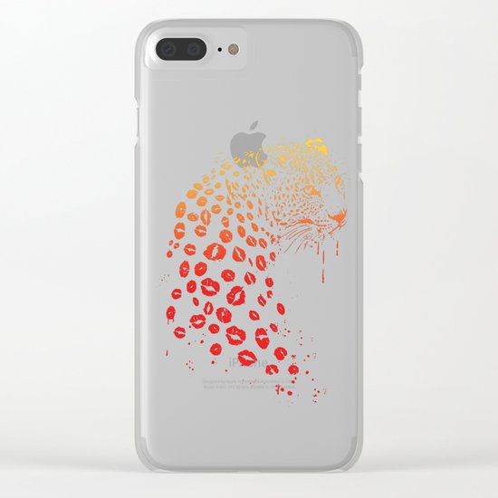 Kiss me Clear iPhone Case