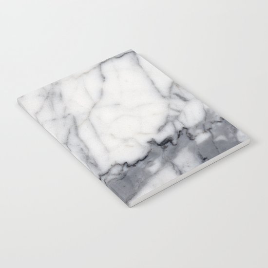 Carrara Marble Notebook