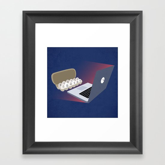 Movie Time Framed Art Print