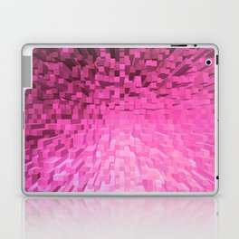 Pink Pixelated Pattern Laptop Skin
