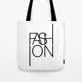 Haute Leopard FASHION Word Typography Artwork Tote Bag