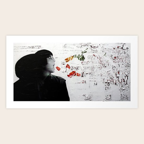 OUT OF BODY Art Print