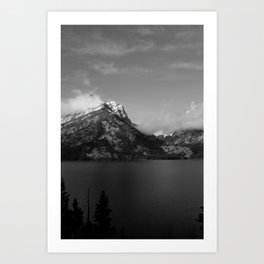 Jenny Lake and the Tetons Art Print