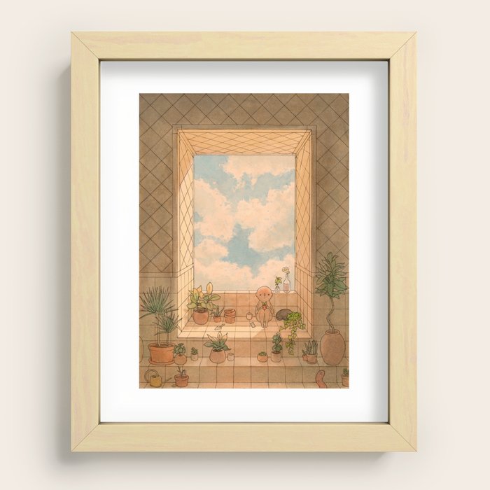 Sky Alcove Recessed Framed Print by Felicia Chiao | Society6