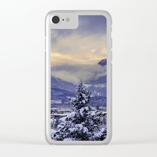 Winter Wonderland #snow Clear iPhone Case