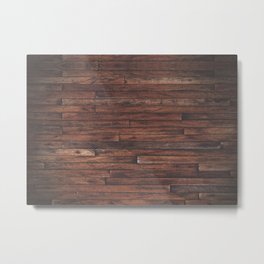 Cherry Stained Wood Barn Board Texture Metal Print | Barn, Wood, Salvage, Weathered, Woodboards, Floorboards, Board, Barn Board, Floor, Stainedwood 