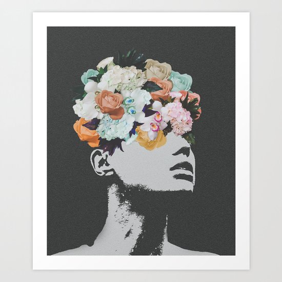 Flowers on the Mind Art Print