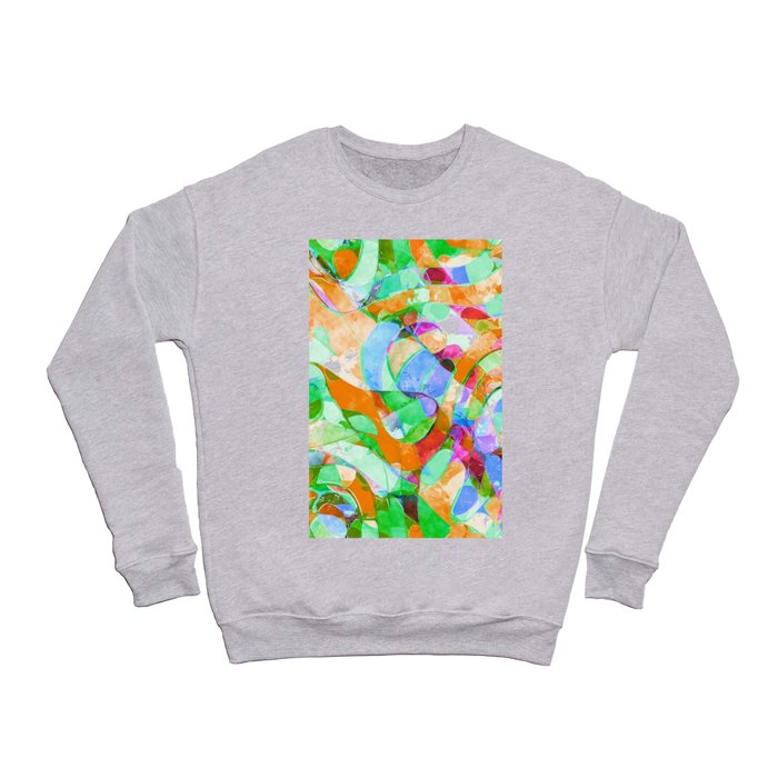 Bright Abstract 5 Crewneck Sweatshirt