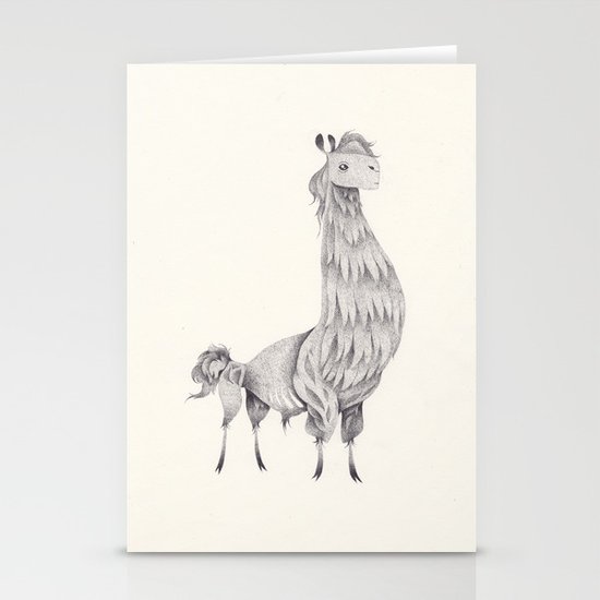 lama Stationery Cards