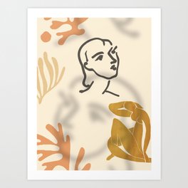 Henri Matisse pattern Art Print