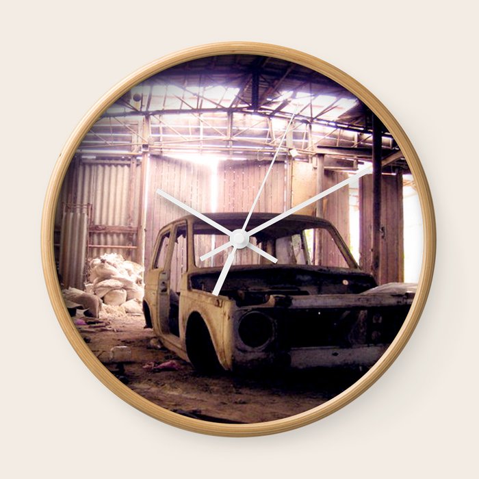 Tbilisi Garage Wall Clock By Bethgatza
