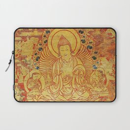Hindu Teacher Atisha Thangka 1600s Laptop Sleeve