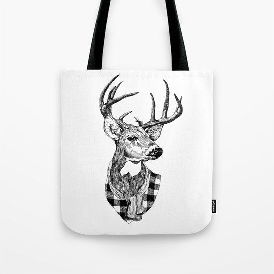 Mr Deer Tote Bag