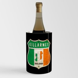 Killarney ireland coat of arms flags design Wine Chiller