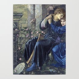 Edward Burne-Jones Love Among the Ruins Poster