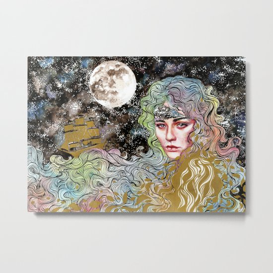 Polnoc Metal Print