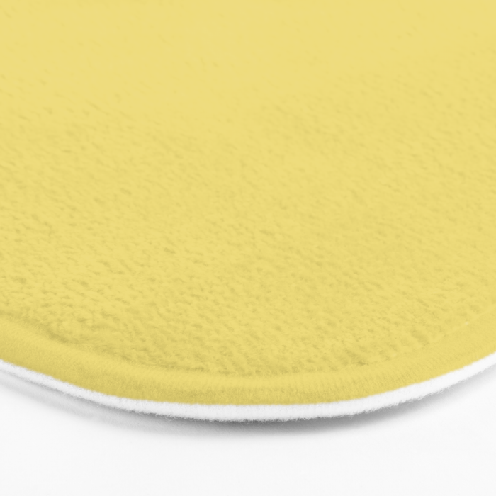 Light Yellow Goldenrod Color Hand & Bath Towel by PodArtist