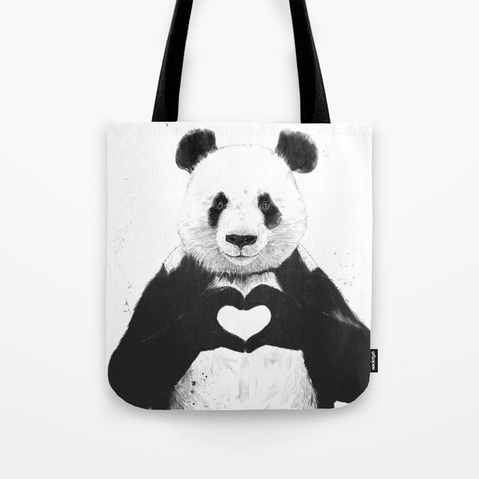 All you need is love Tote Bag