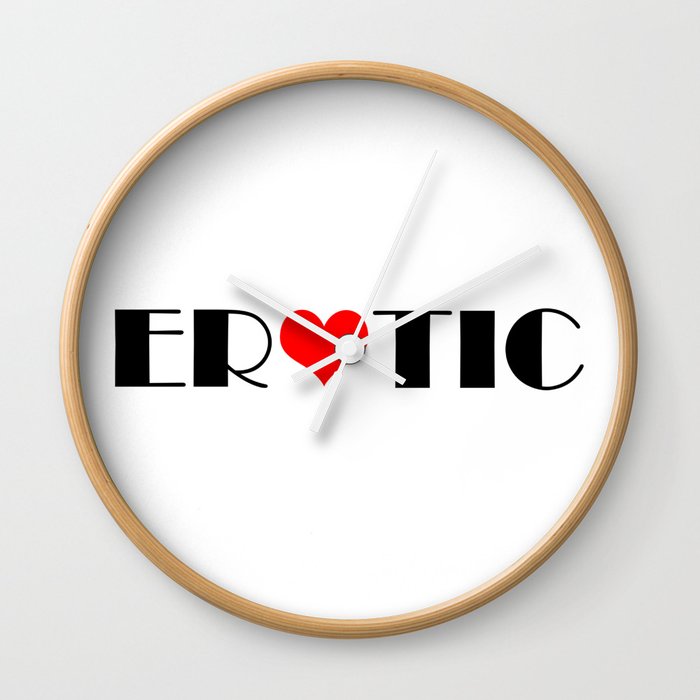 Erotic Wall Clock