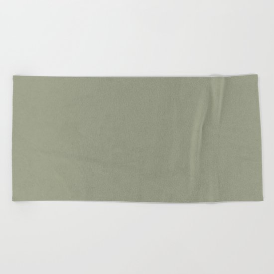 Simply Green Tea Beach Towel