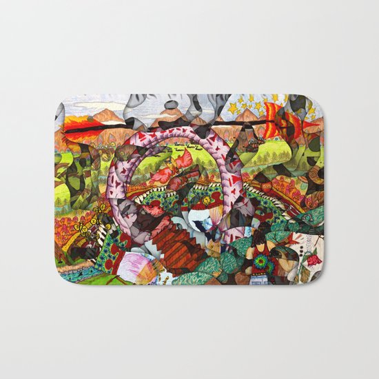 Landscapes of life are vast and free so you can choose what you want to see Bath Mat