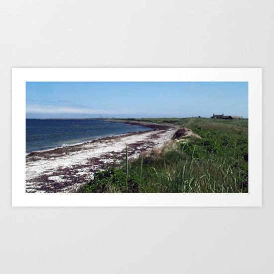 Scuthvie Bay and Start Point Art Print
