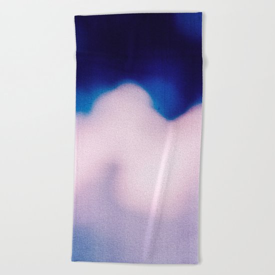 BLUR / clouds Beach Towel
