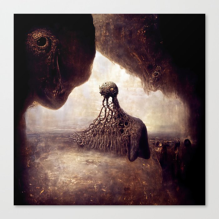 Nightmares from the Beyond Canvas Print