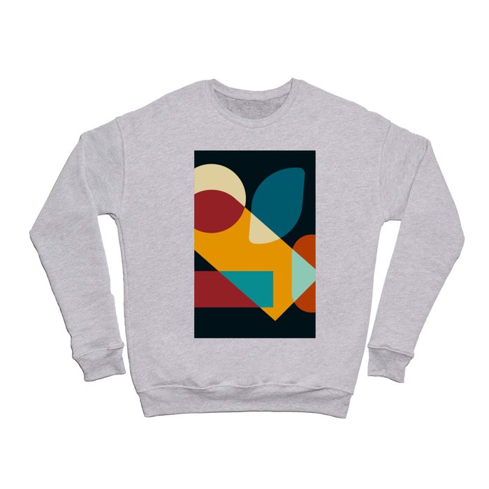 10 Abstract Geometric Shapes 211229 Crewneck Sweatshirt
