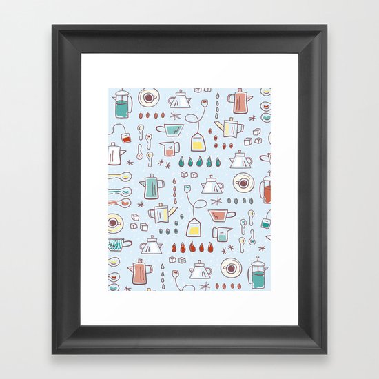 Tea Time Framed Art Print