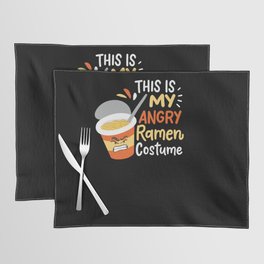 This Is My Angry Ramen Costume Placemat