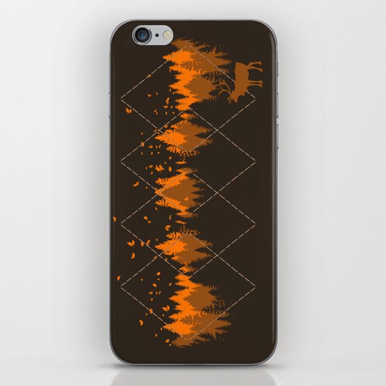 Tradicional Nature Pattern iPhone Skin