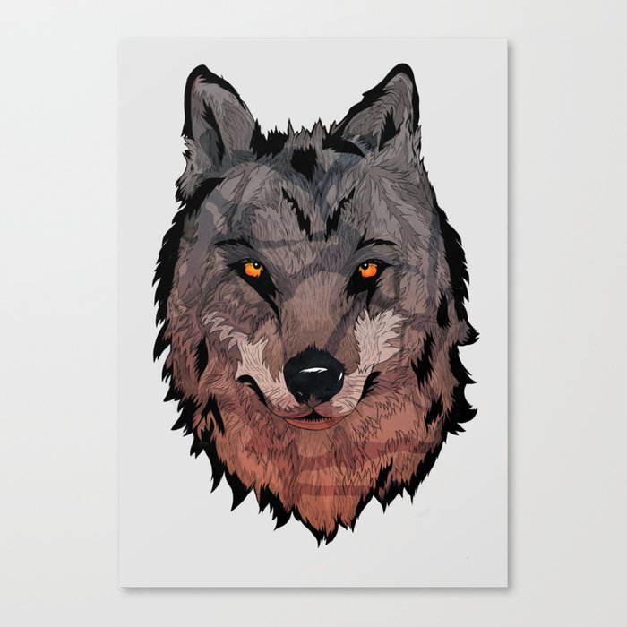 Wolf Mother Canvas Print