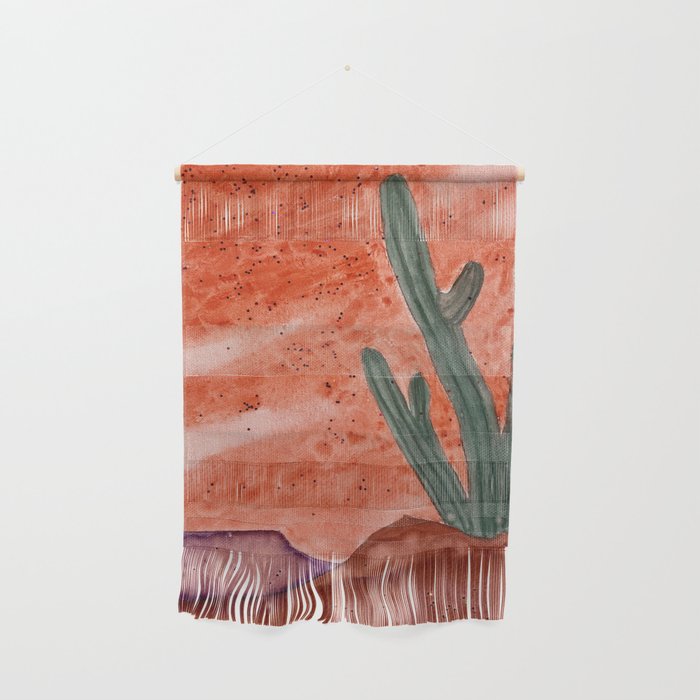 Arizona Saguaro Sunset Wall Hanging