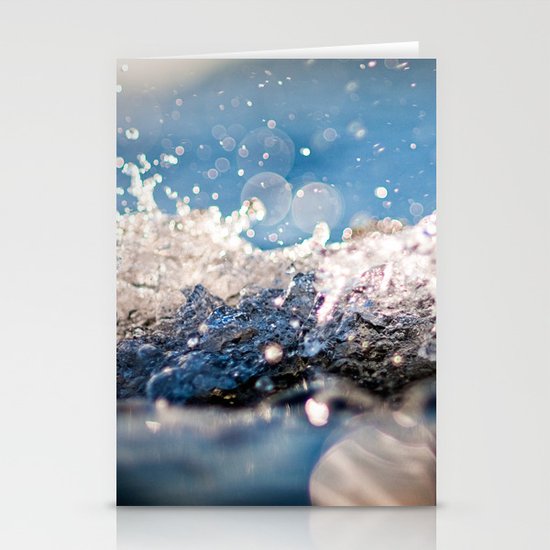 Water Splash Stationery Cards