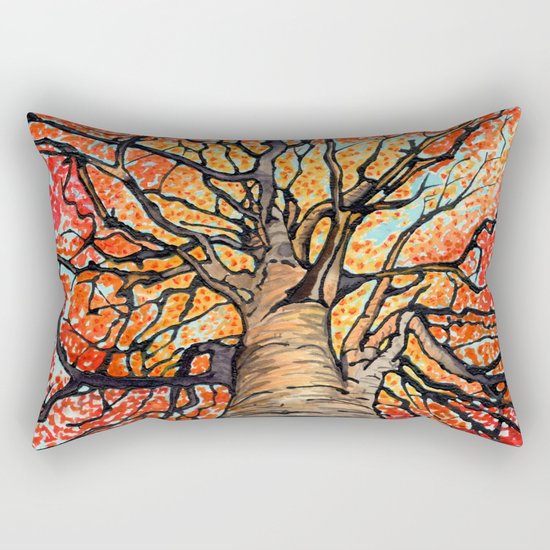 Fall Flush Rectangular Pillow