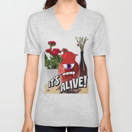 Vot the Vase V Neck T Shirt