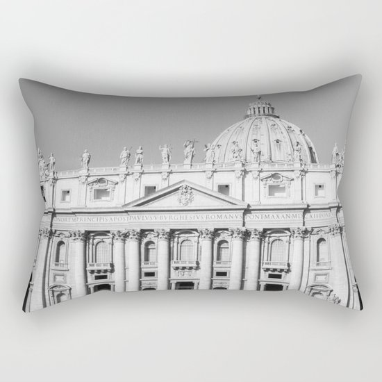 St Peter's Basilica Rome Rectangular Pillow