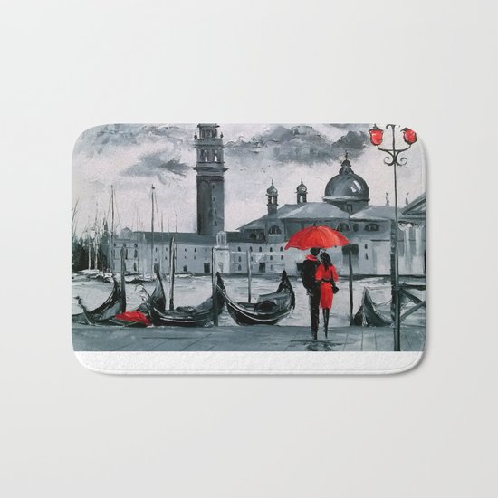 Romantic Venice Bath Mat