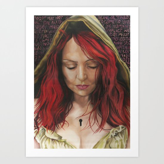 Chastity V1 Art Print