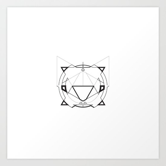 TriGram Art Print