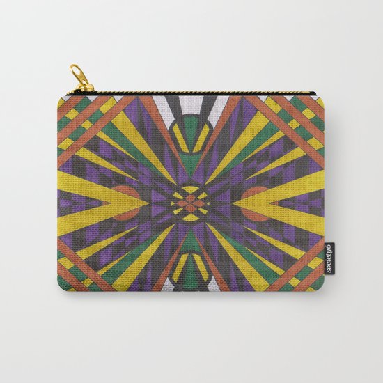 Purple Cross Carry-All Pouch