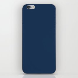 Dark Navy Blue iPhone Skin