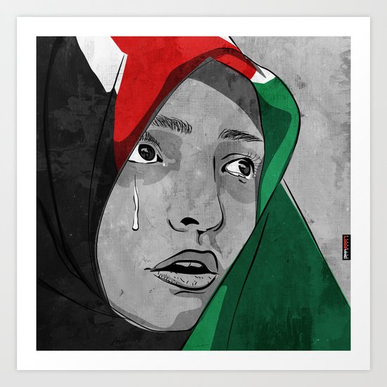 Palestine Art Print