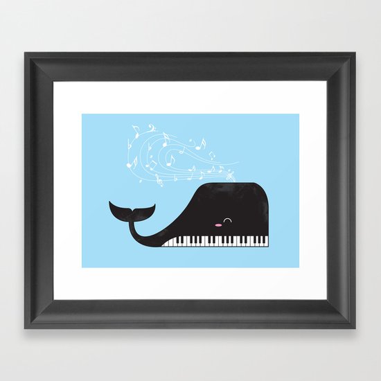 the Pianist Framed Art Print