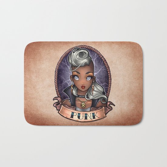 PUNK pinup Bath Mat
